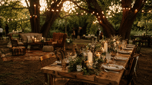 How to Pull Off a Stylish Backyard Wedding on a Budget